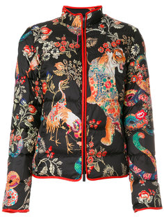 oriental printed padded coat Etro