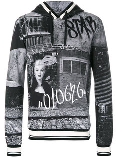 Marilyn Monroe graffiti print hoodie Dolce &amp; Gabbana