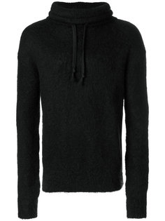 fitted hooded sweatshirt Saint Laurent