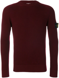 ribbed knit jumper Stone Island