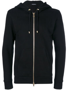 tiger print hoodie Balmain