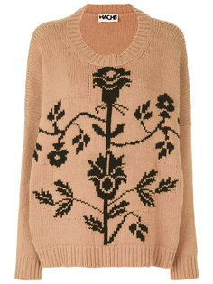 patterned jumper Hache