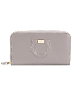 кошелек с тиснением Gancio Salvatore Ferragamo