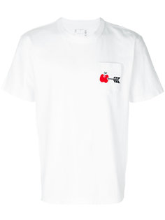 apple motif T-shirt Sacai