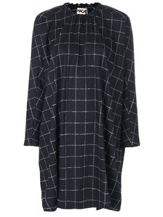 windowpane check dress Hache