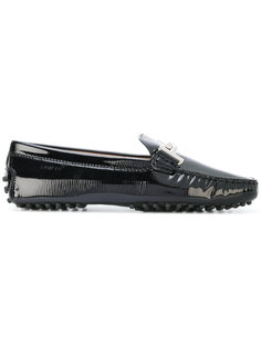 patent buckled loafers Tods Tod`S