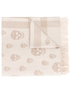 Skull print scarf Alexander McQueen