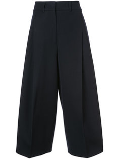 широкие брюки с высокой талией Jil Sander