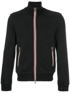 striped trim zip sweatshirt Moncler