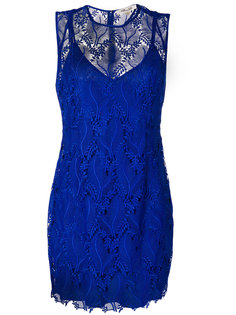 кружевное платье мини  Diane Von Furstenberg