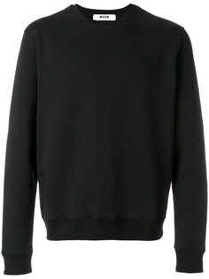 толстовка с круглым вырезом MSGM