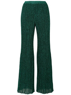 трикотажные брюки с люрексом  Missoni
