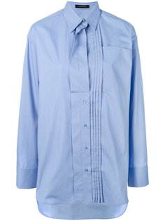 pleated panel shirt Cédric Charlier