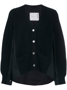 classic shirting cardigan Sacai