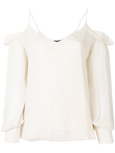 cold-shoulder shift blouse Twin-Set