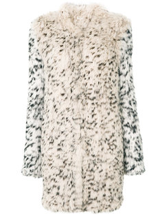 leopard print fur coat Ulla Johnson