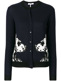 dog embroidered cardigan MSGM