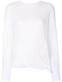 knotted long sleeve top Iro