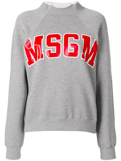толстовка с логотипом  MSGM