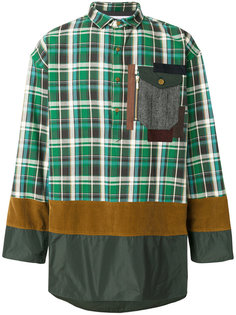 panelled shirt Kolor