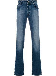 stonewashed slim jeans Jacob Cohen