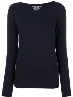 wide neck long-sleeved top Majestic Filatures
