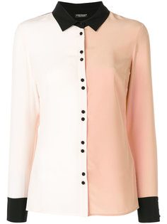 two tone collared shirt Twin-Set