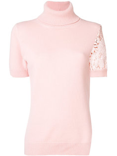 embroidered short sleeve jumper Nº21