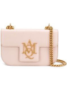 small insignia chain satchel Alexander McQueen