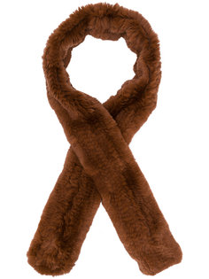 классический шарф Yves Salomon Accessories