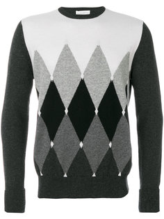diamond patterned sweater Ballantyne