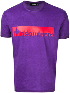 logo print T-shirt Dsquared2