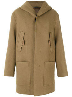 пальто с капюшоном Jil Sander