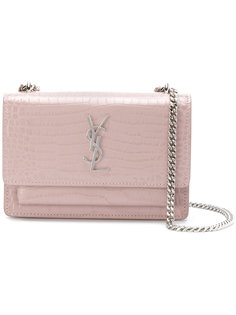 crocodile embossed mini Sunset bag Saint Laurent