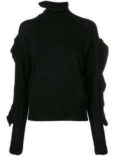 ruffled detail jumper Laneus