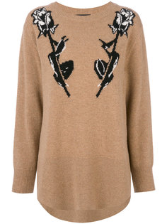 Rose Intarsia sweatshirt  Markus Lupfer