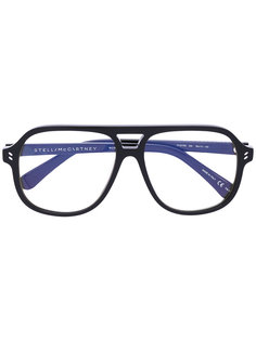 солнцезащитные очки-авиаторы со съемными линзами Stella Mccartney Eyewear