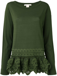 embroidered hem blouse  Antonio Berardi