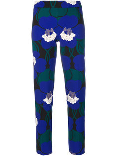 skinny floral print trousers P.A.R.O.S.H.