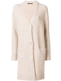 long V-neck cardigan Luisa Cerano
