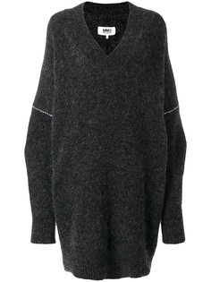 V-neck sweater dress Mm6 Maison Margiela