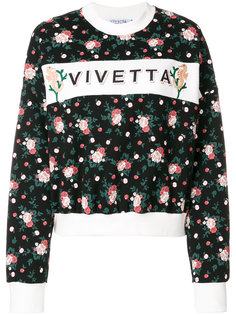 floral print sweatshirt  Vivetta