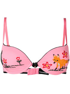 embroidered bra Dsquared2 Underwear