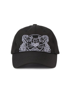 кепка с вышитым тигром и логотипом Kenzo