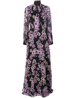 long floral dress Giambattista Valli