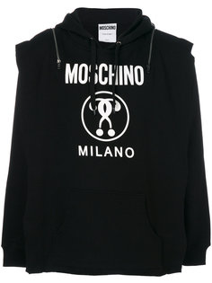 толстовка с логотипом Moschino