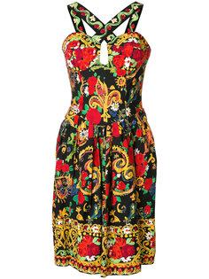 платье с узором Christian Lacroix Vintage