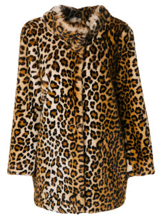 leopard print coat Blugirl