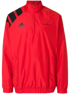 X adidas wind coat red top