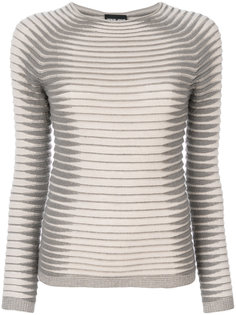 ribbed knitted top Giorgio Armani